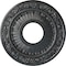 Ekena Millwork Nadia Ceiling Medallion (Fits Canopies up to 4 7/8"), 12 1/8"OD x 3 5/8"ID x 7/8"P, Pewter CM12NAPES - alternate 1